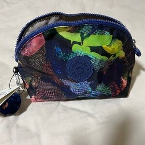New Kipling Vibrant Multicolor Cosmetic Bag